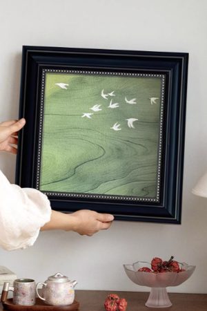 Arteye-Oil paintings,Floating Framed Canvas Wall Art, Vintage Wild Field Oil Painting Pictures Prints, Modern Natural landscape Wall Decor for Living Room Bedroom Dining Room Office Decor.